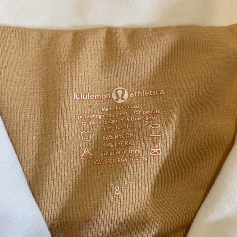 Lululemon Athletica sleeveless workout top